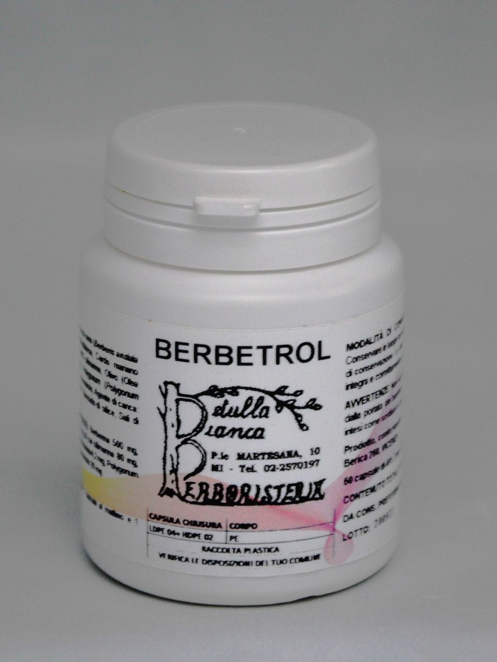 Berbetrol capsule