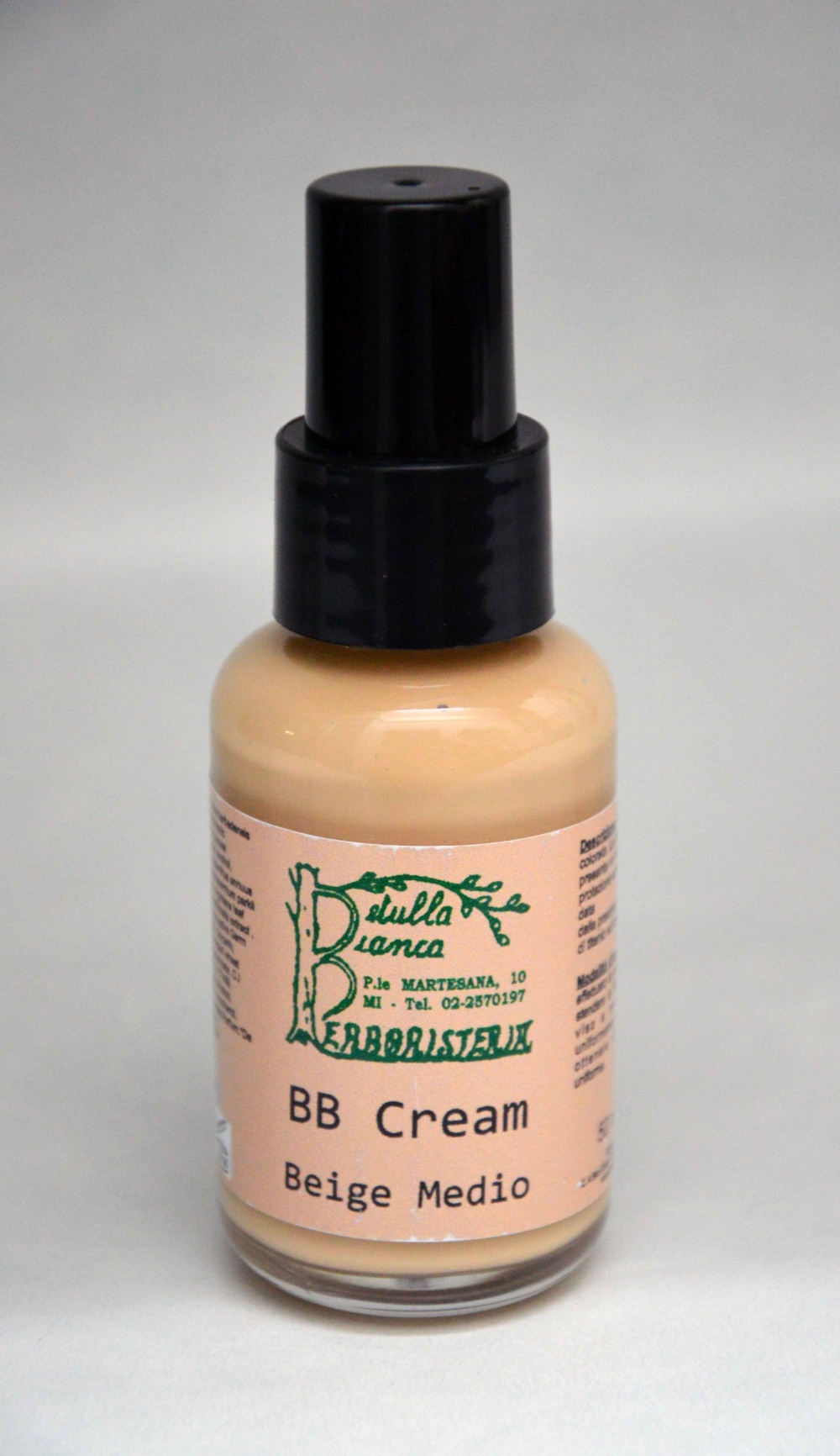 BB Cream Beige Medio SPF 10 La Betulla Bianca crema giorno colorata naturale per pelli medie