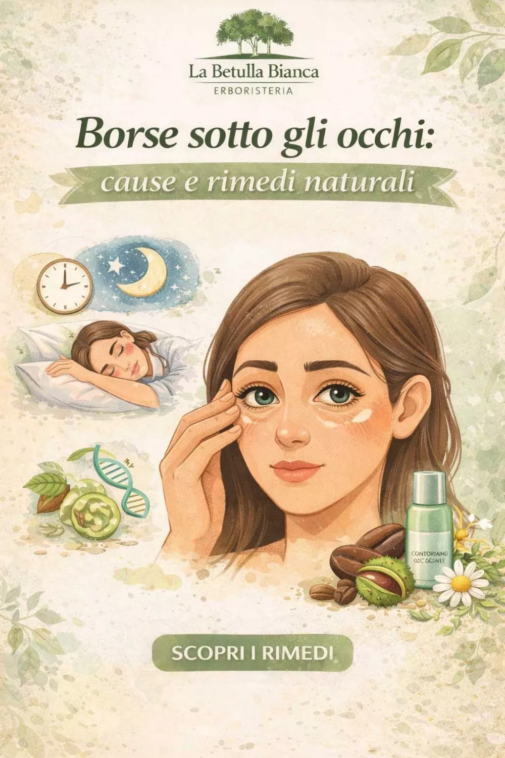 borse sotto gli occhi cause e rimedi naturali