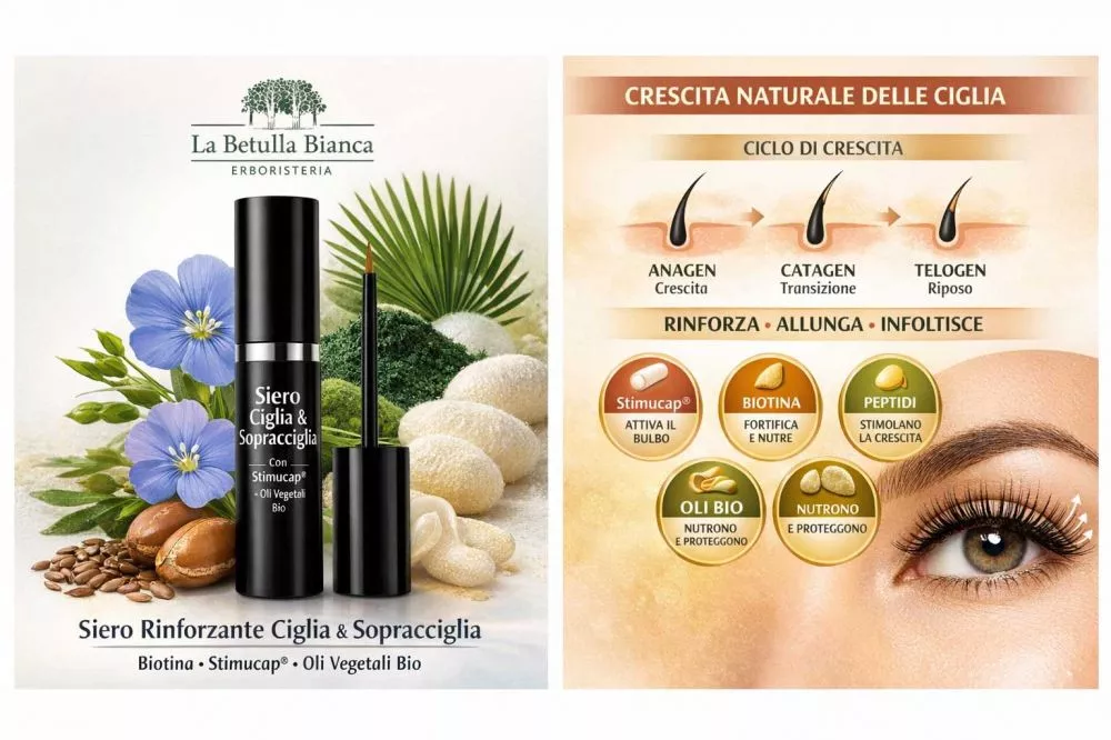 ciclo crescita ciglia anagen catagen telogen spiegazione scientifica