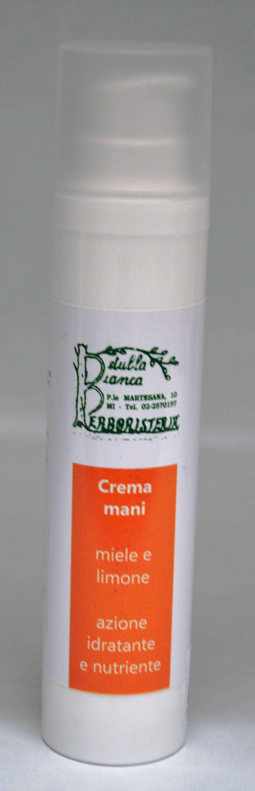 Crema mani Limone e Miele