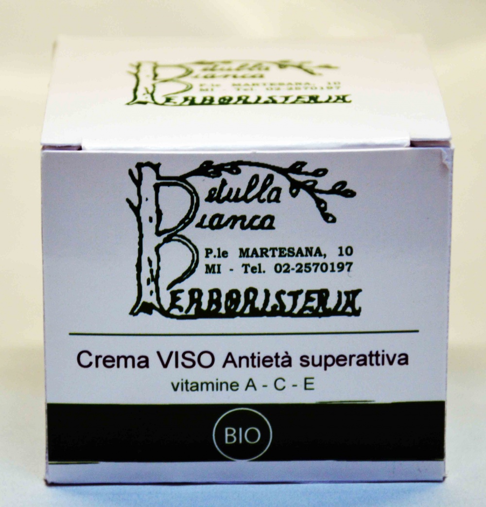 Crema viso rigenerante e illuminante con Vitamine ACE BIO, antiossidante e nutriente