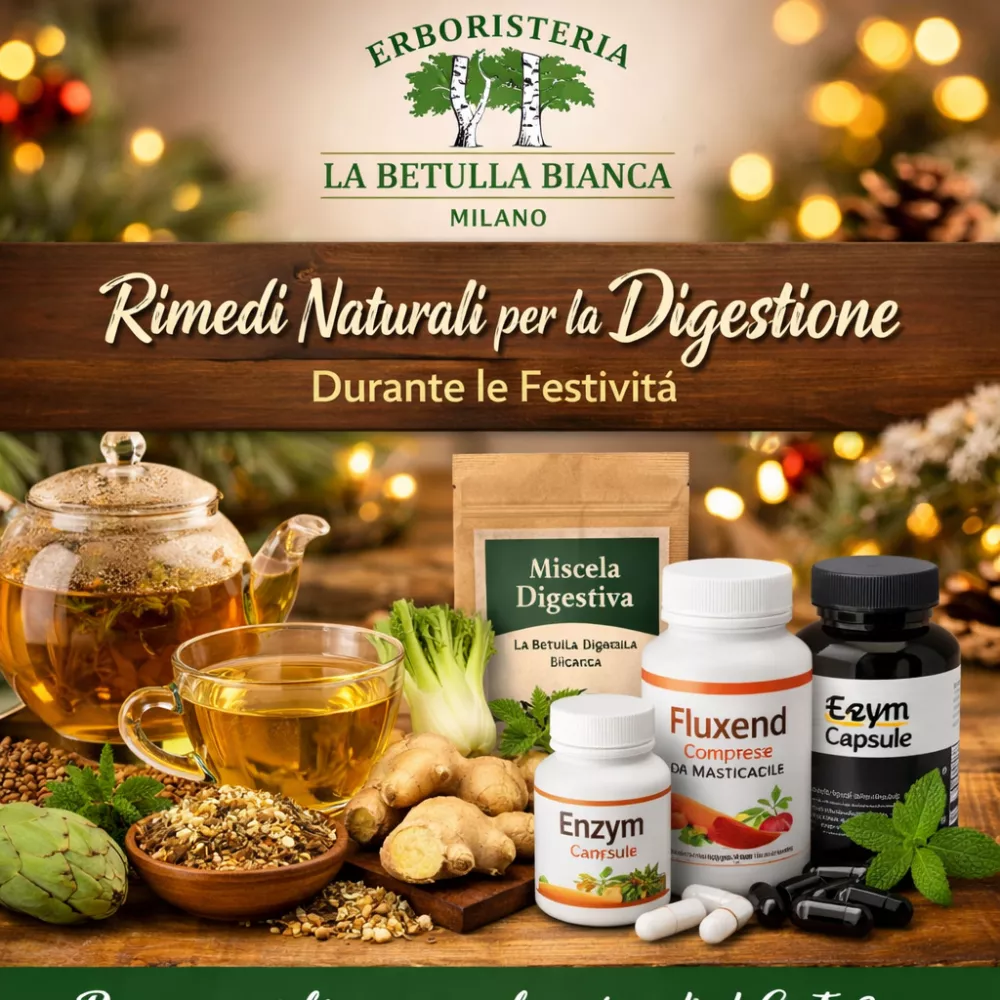 Digestione naturale durante le feste &ndash; Erboristeria La Betulla Bianca
