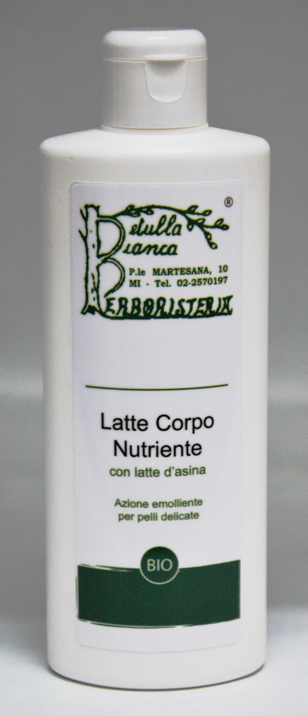 Latte corpo con latte d'asina