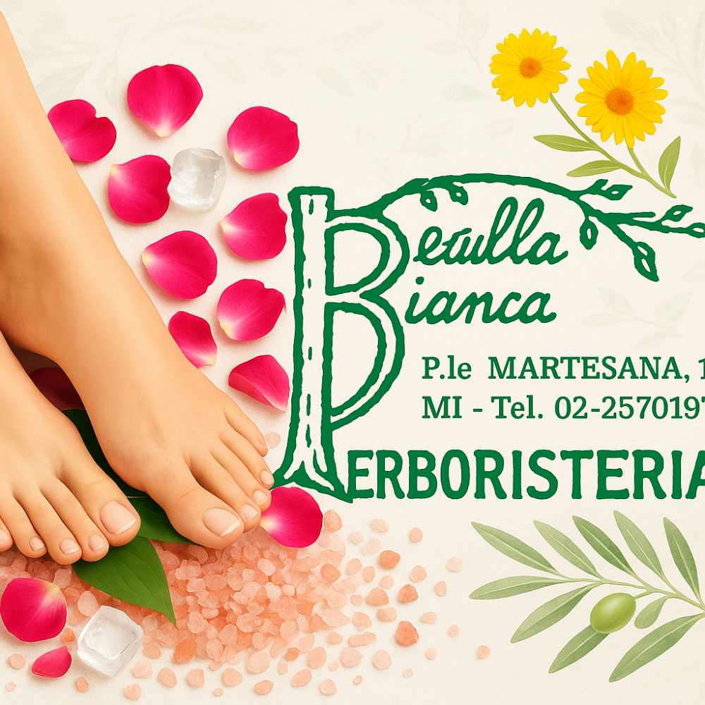 Linea piedi Erboristeria La Betulla Bianca