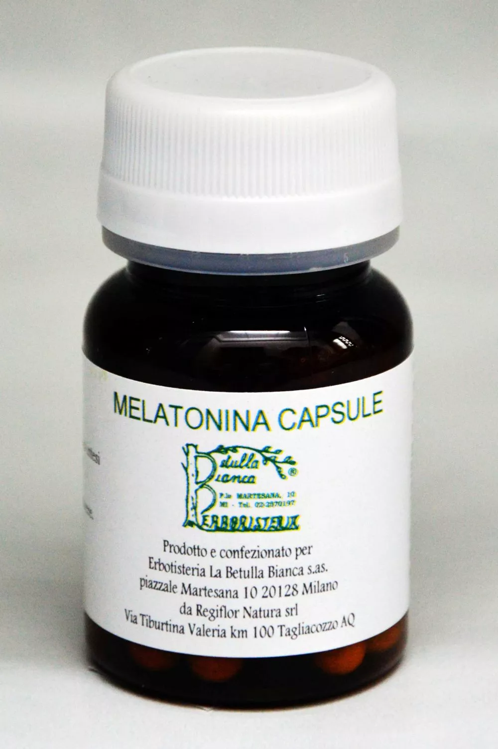 Melatonina capsule
