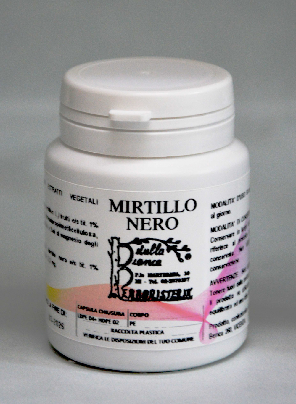 Mirtillo nero capsule