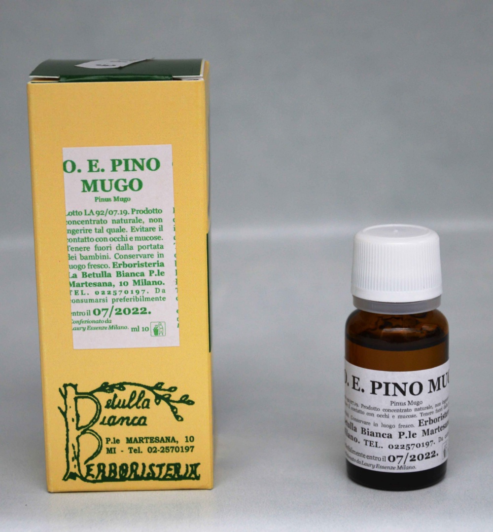 olio essenziale pino mugo