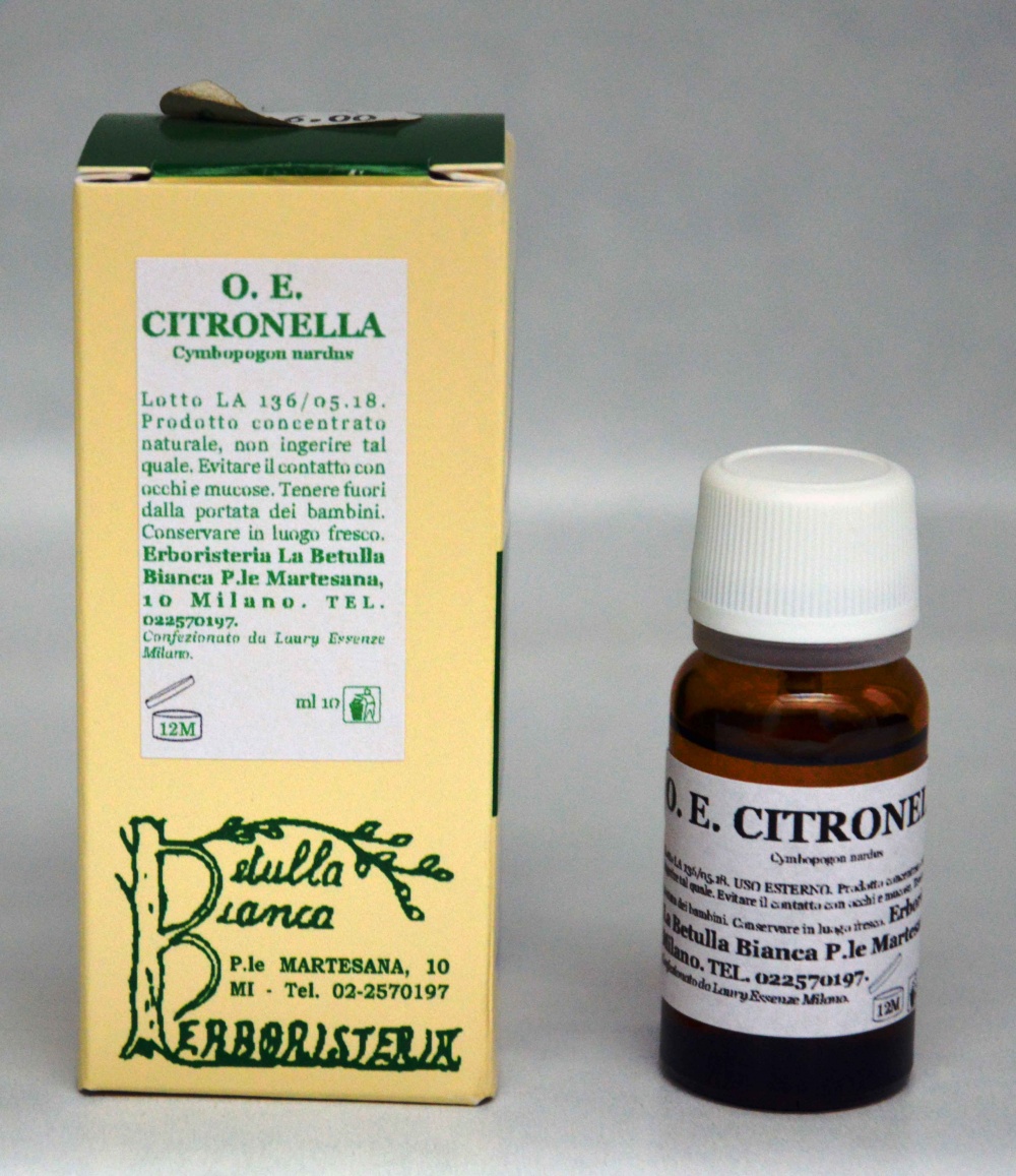 olio essenziale citronella