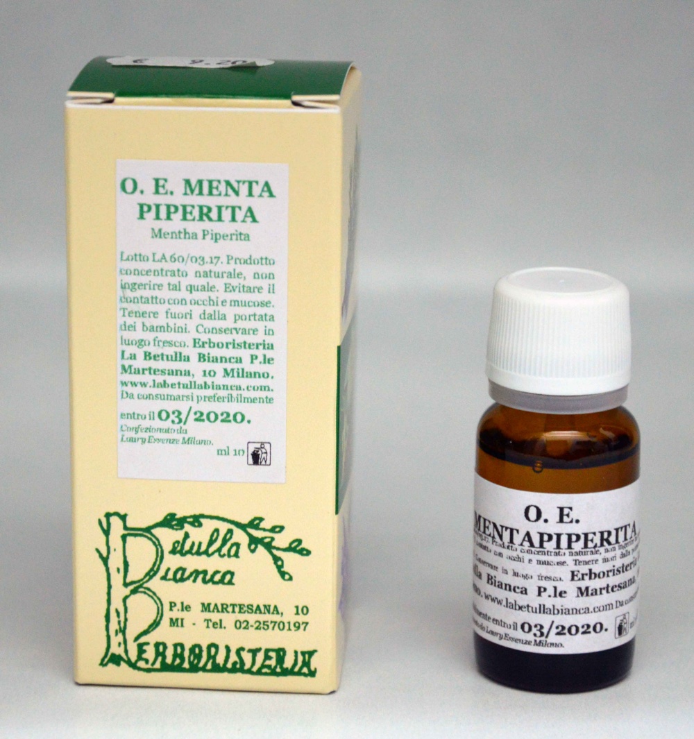 olio essenziale menta piperita