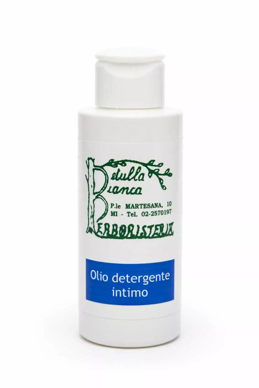 Olio per igiene intima Calendula Camomilla &ndash; deterge delicatamente senza seccare, ideale post-depilazione e per pelli sensibili &ndash; prodotto erboristico La Betulla Bianca
