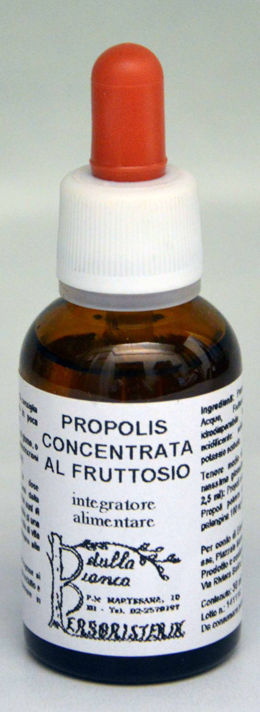 Propolis concentrata fruttosio