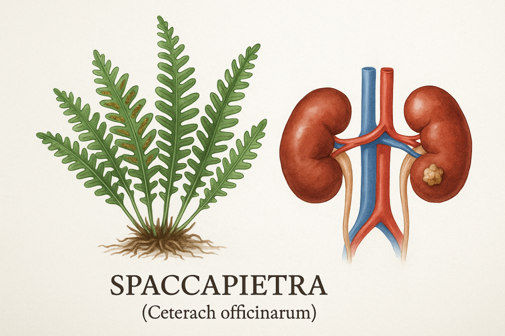 Spaccapietra: benessere dei reni contro calcoli e renella